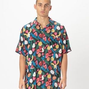 Barney Cools Fruit Button Down